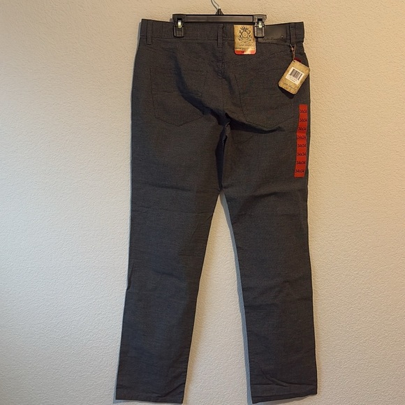 NWT English Laundry 34x34 Brixton med gray checkered print pants - Picture 6 of 9